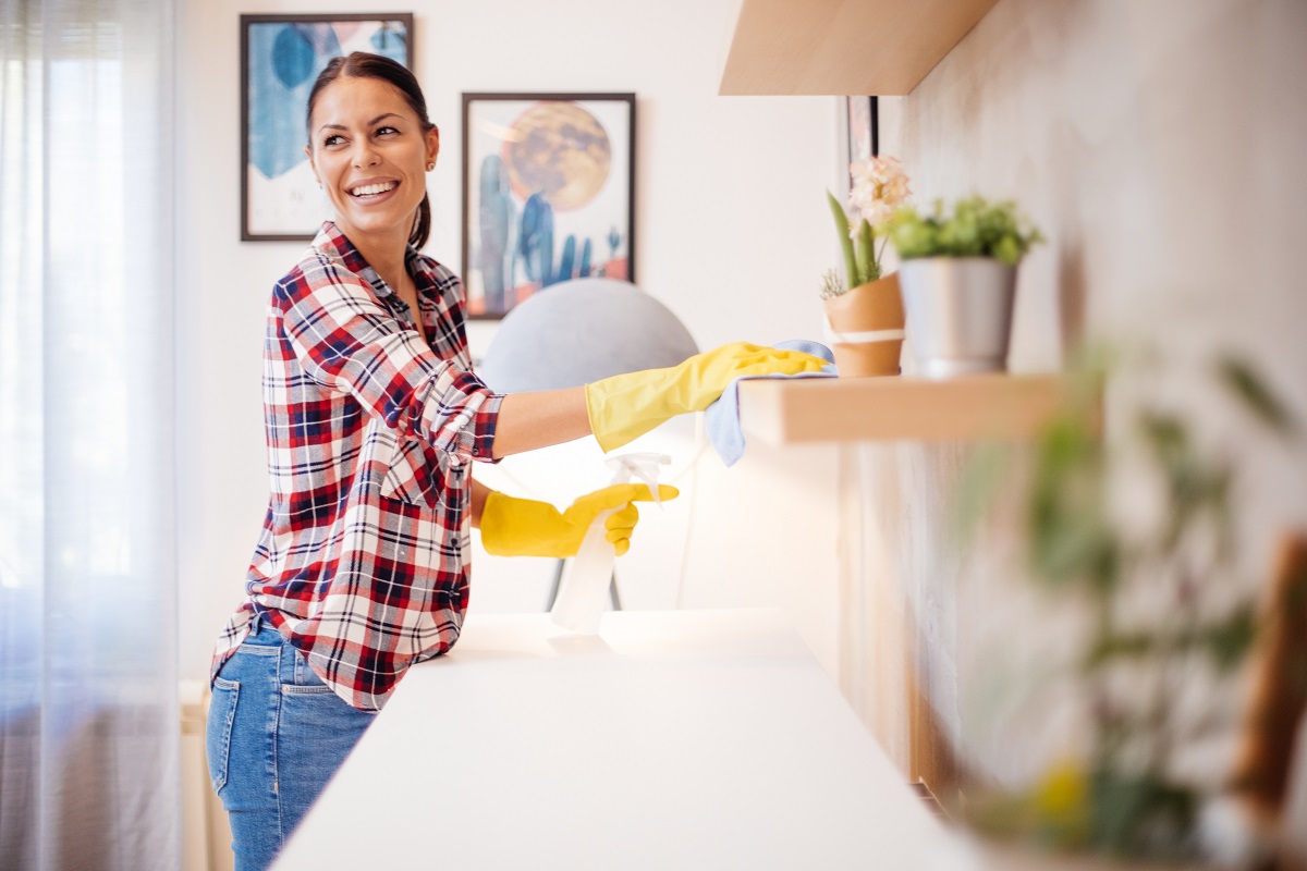 Cleaning your living room